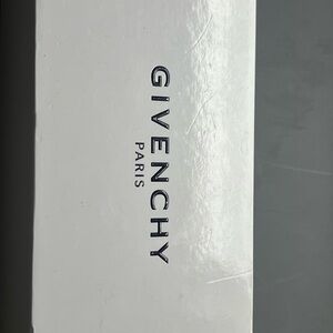 Givenchy White Packaging with Black Lettering